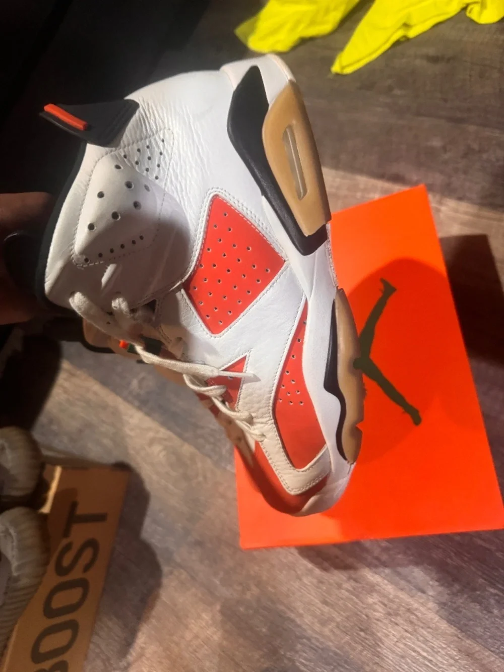 Air Jordan 6 Gatorade Retro Infrared White/Red/Black Sneakers